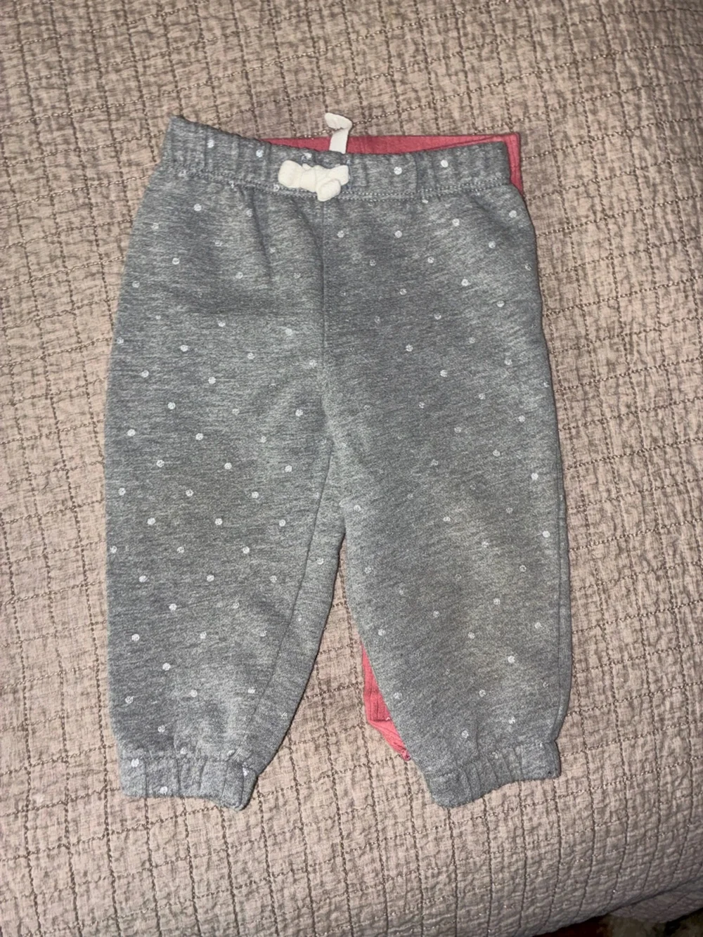 Carter's Pink and Gray Girls' Leggings Set - Hearts & Dots (3-Pack)